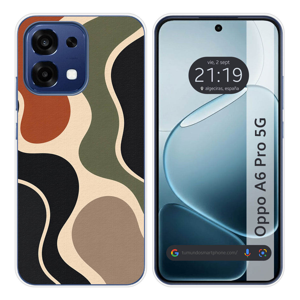 Funda Silicona para Oppo A6 Pro 5G diseño...