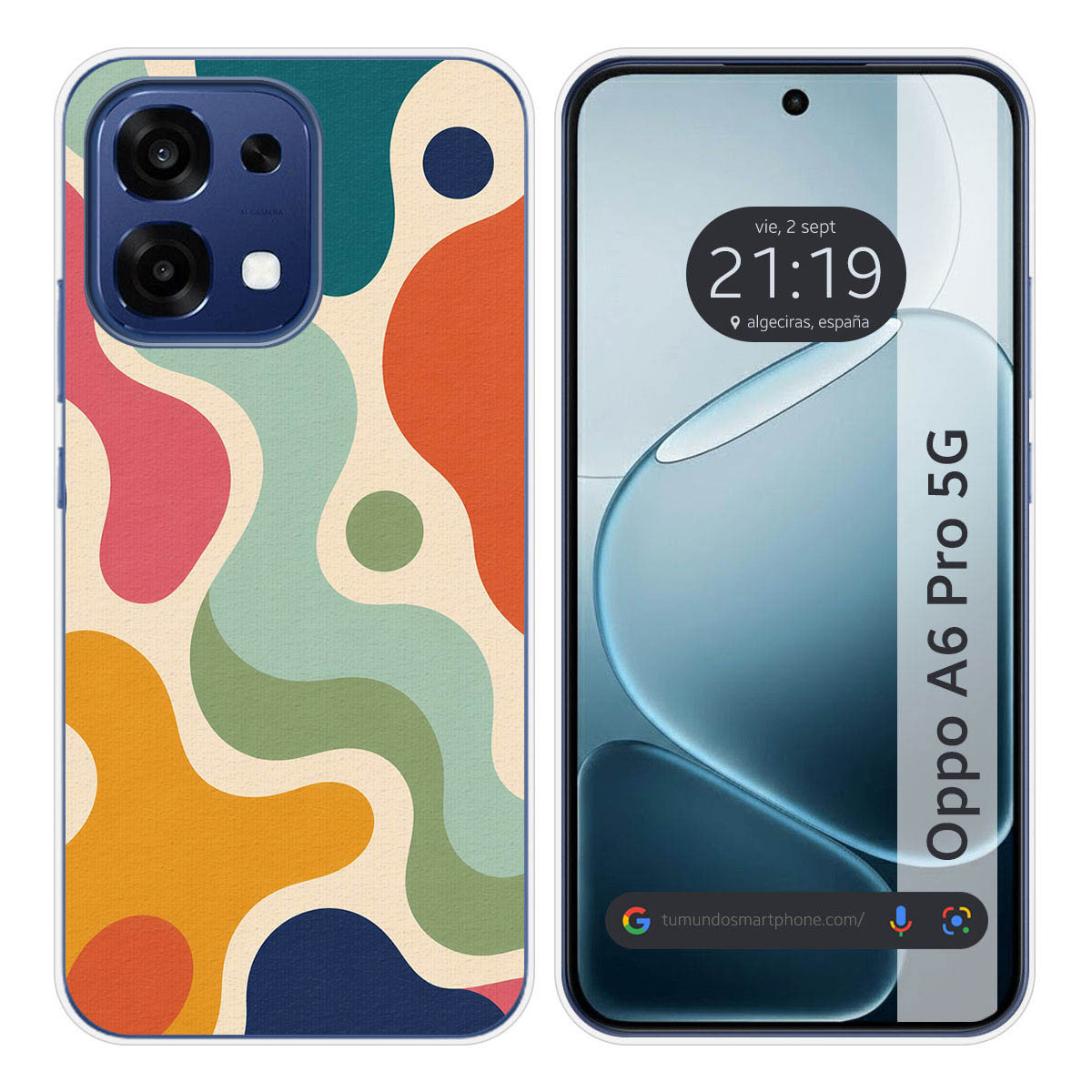 Funda Silicona para Oppo A6 Pro 5G diseño...