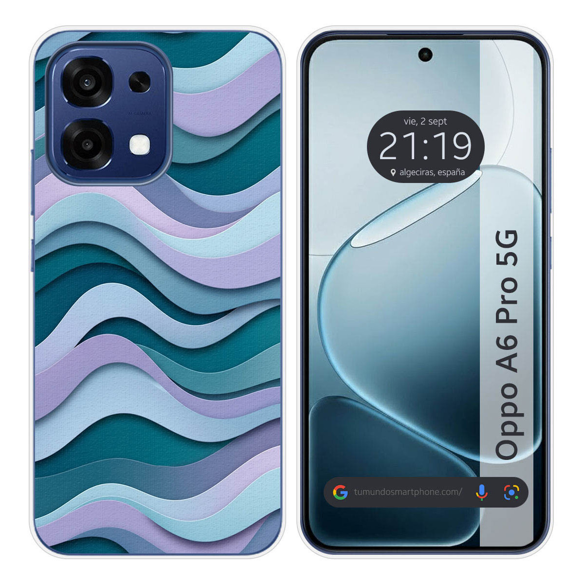 Funda Silicona para Oppo A6 Pro 5G diseño...