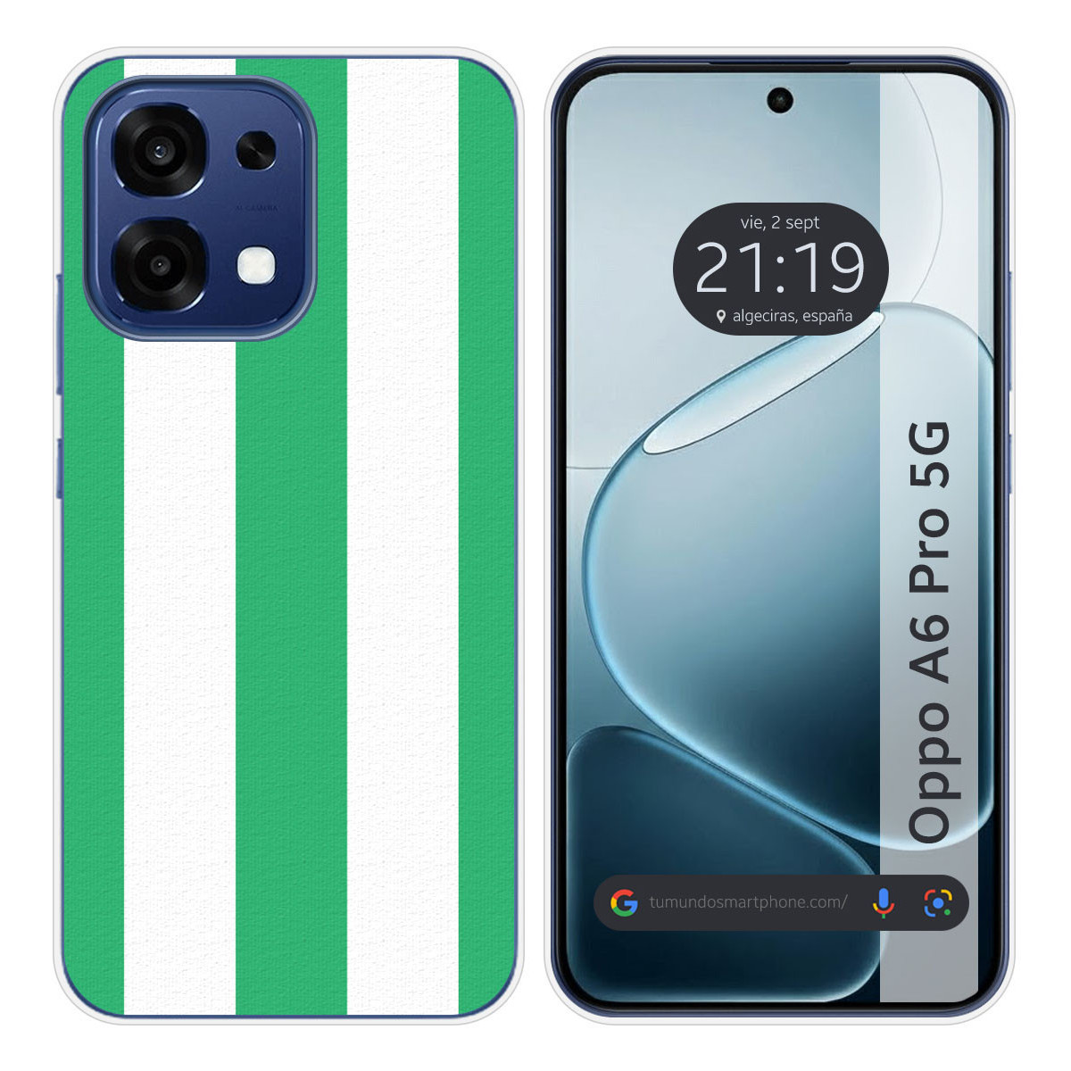Funda Silicona para Oppo A6 Pro 5G diseño Lines...