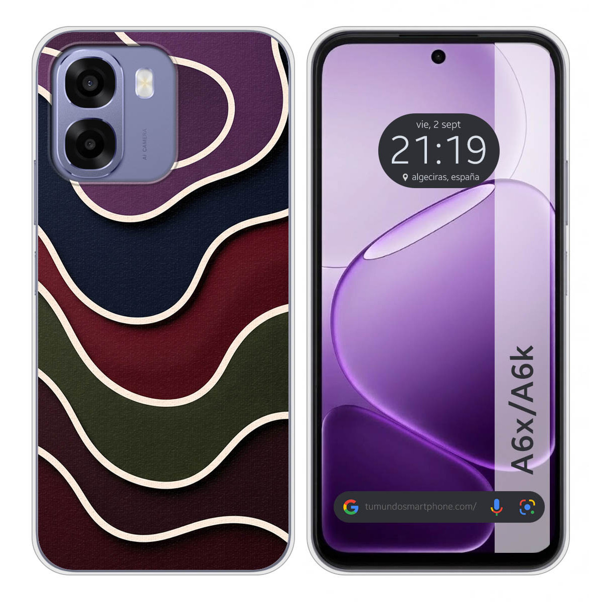 Funda Silicona para Oppo A6x / A6k diseño...