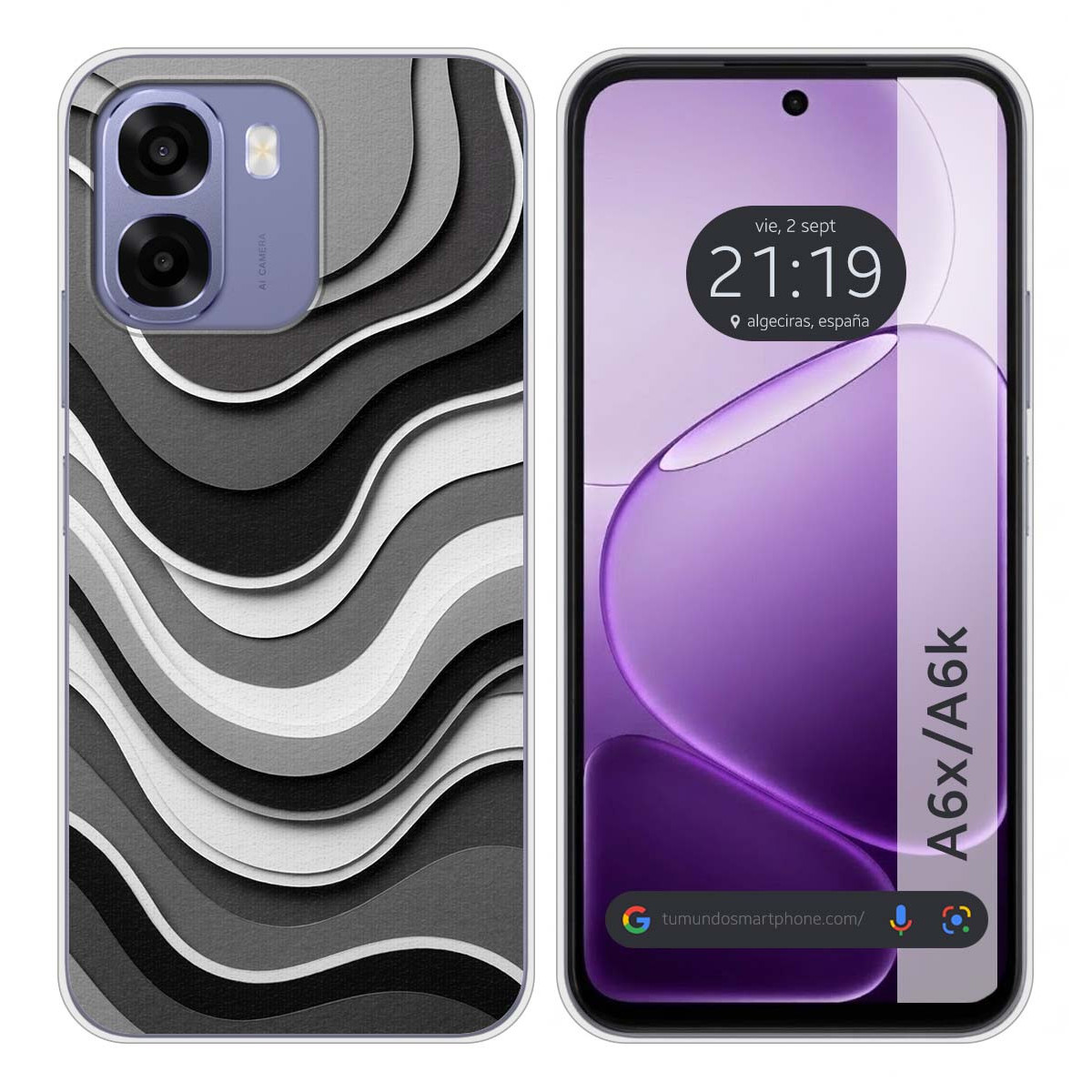 Funda Silicona para Oppo A6x / A6k diseño...
