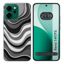 Funda Silicona para Oppo Reno 14 FS / 14FS 5G diseño...