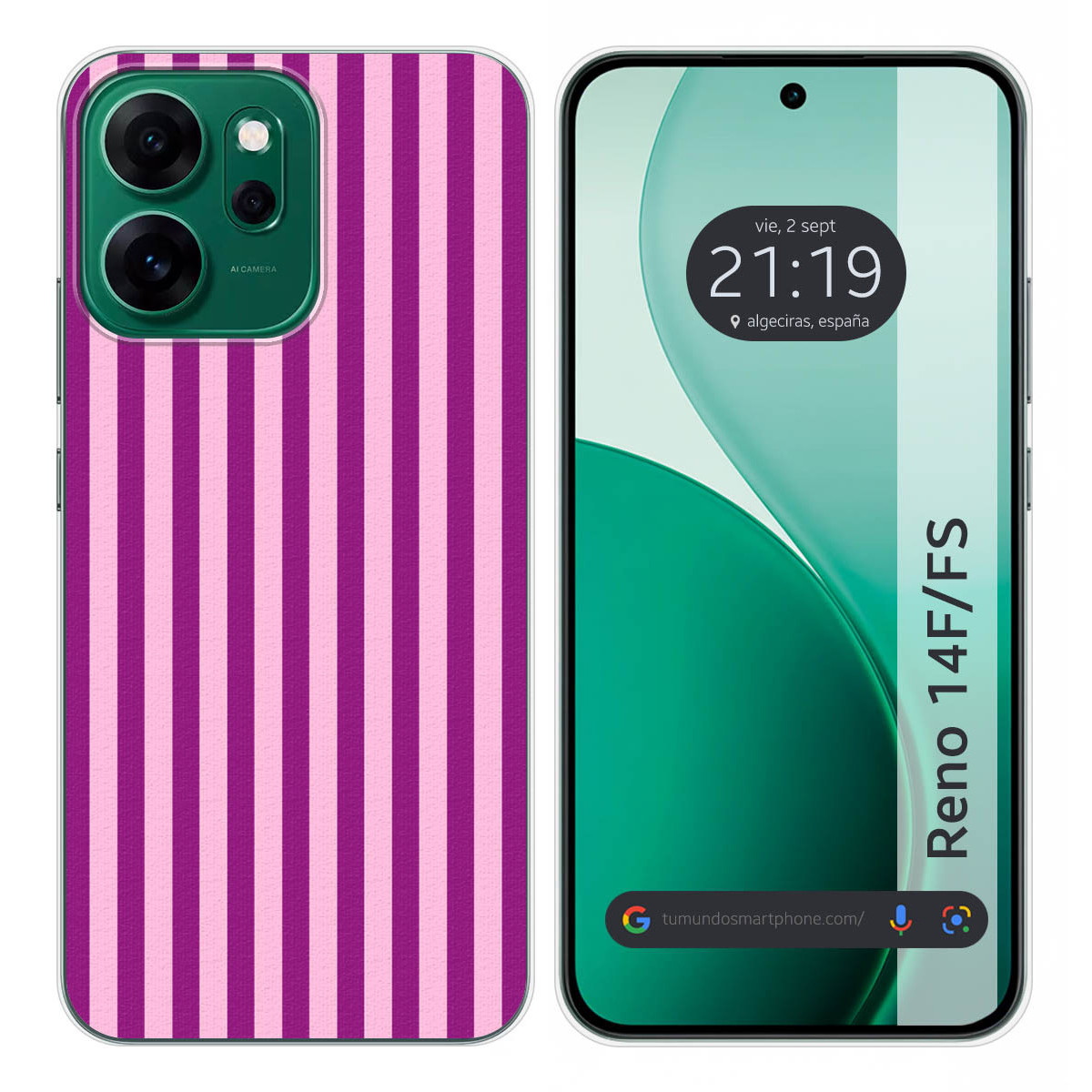 Funda Silicona para Oppo Reno 14 FS / 14FS 5G...