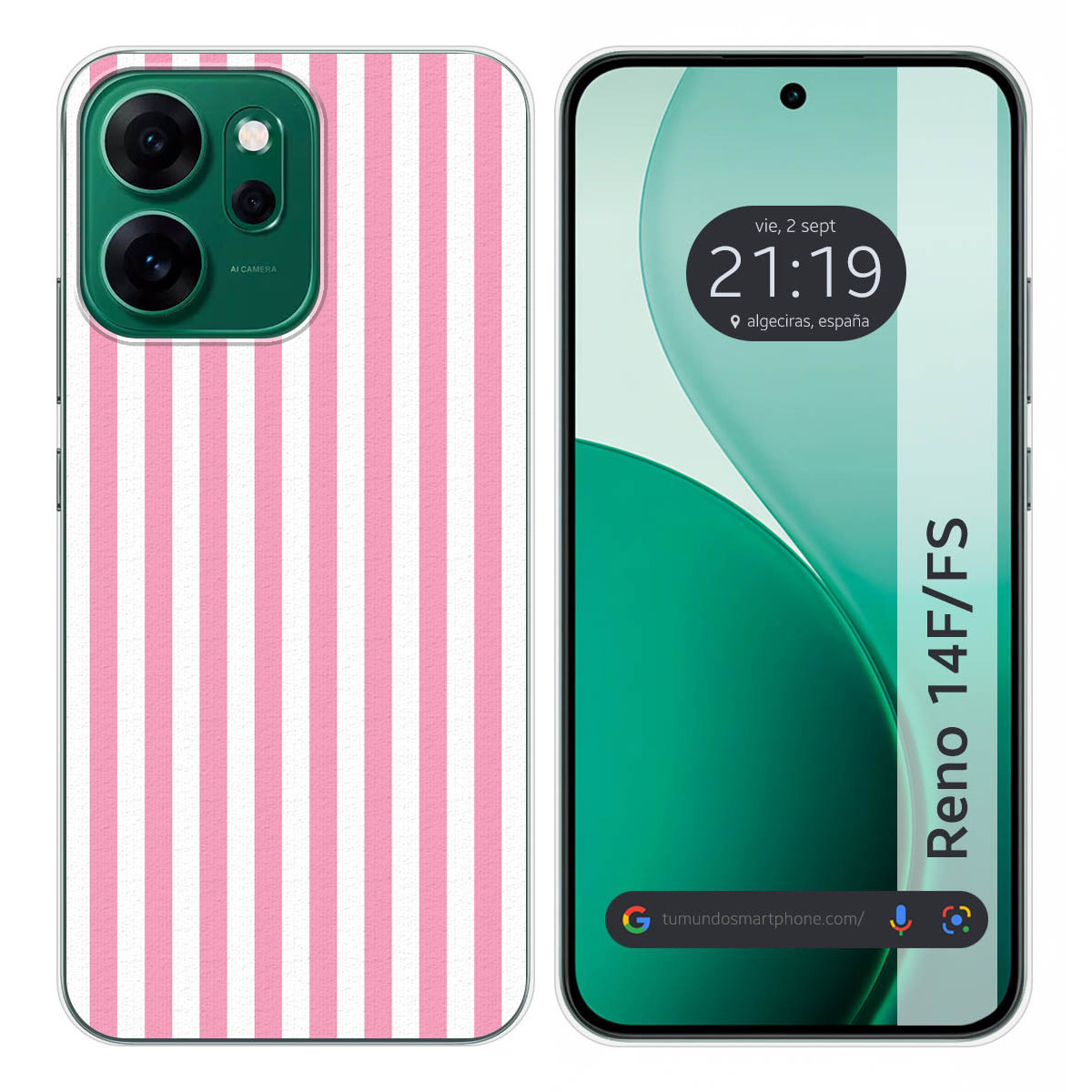 Funda Silicona para Oppo Reno 14 FS / 14FS 5G...