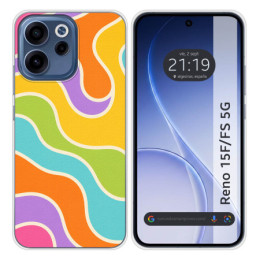 Funda Silicona para Oppo Reno 15 FS / 15FS 5G diseño...