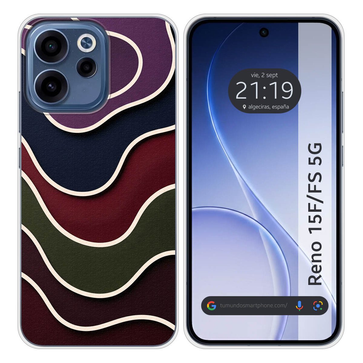Funda Silicona para Oppo Reno 15 FS / 15FS 5G...
