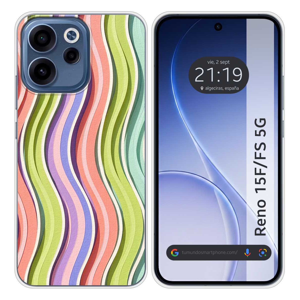 Funda Silicona para Oppo Reno 15 FS / 15FS 5G...