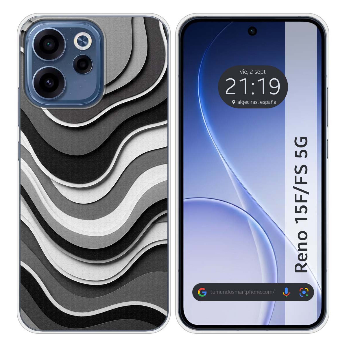Funda Silicona para Oppo Reno 15 FS / 15FS 5G...