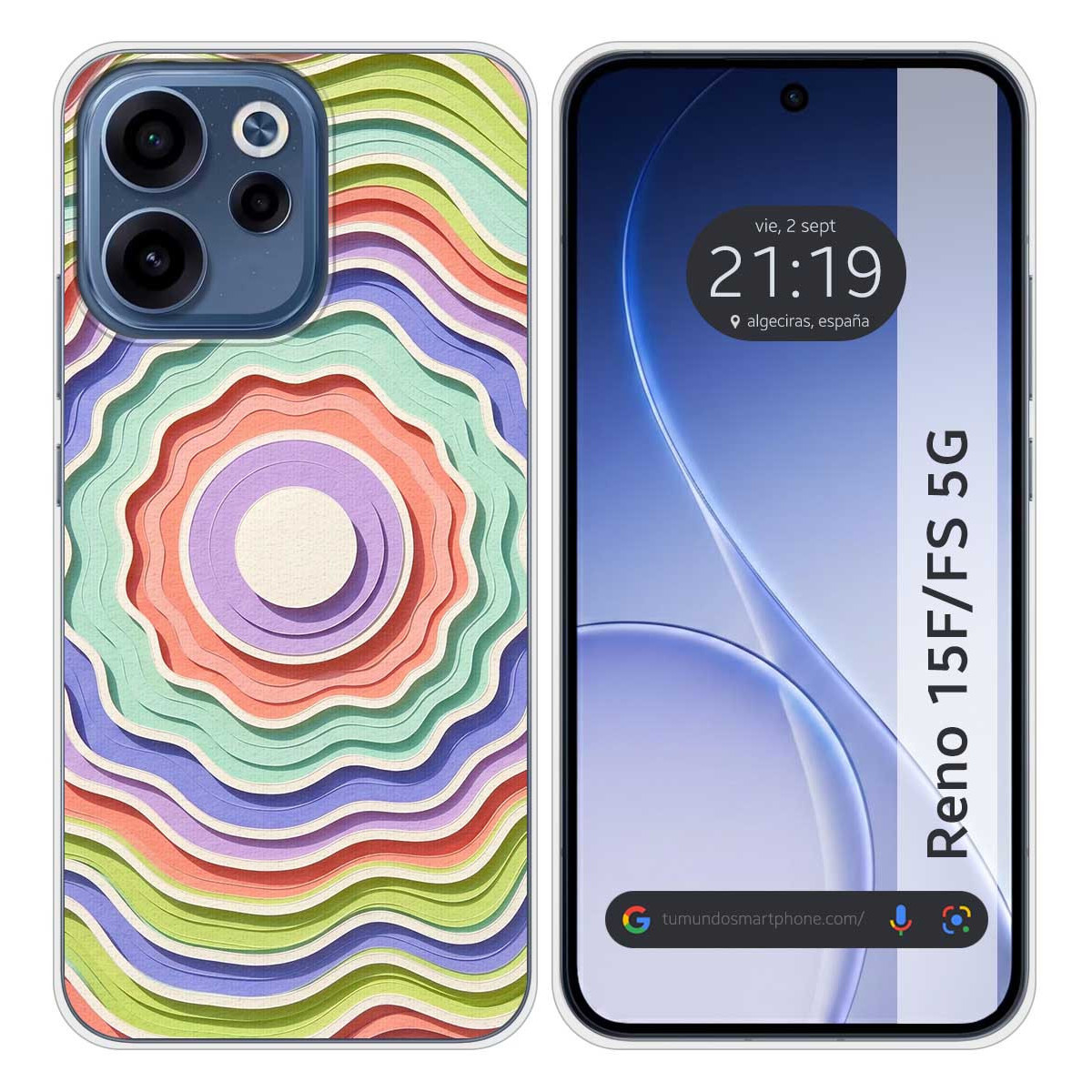 Funda Silicona para Oppo Reno 15 FS / 15FS 5G...