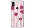 Funda Gel Tpu para Xiaomi Mi Mix 3 diseño Flores Vintage Dibujos