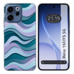 Funda Silicona para Oppo Reno 15 FS / 15FS 5G diseño...