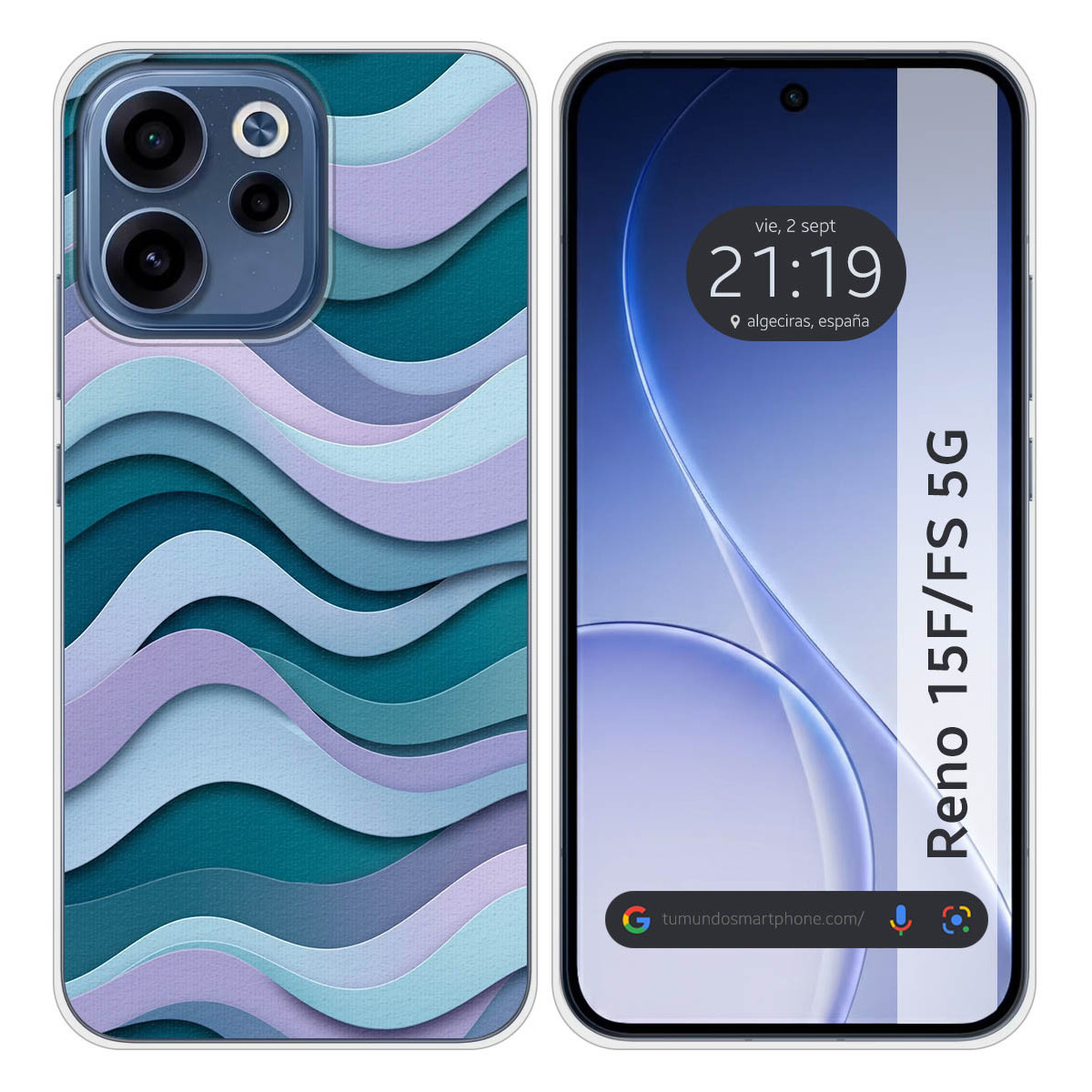 Funda Silicona para Oppo Reno 15 FS / 15FS 5G...