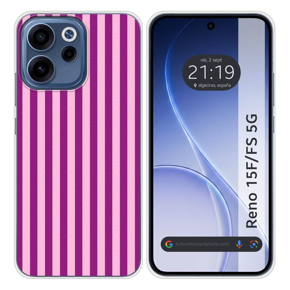 Funda Silicona para Oppo Reno 15 FS / 15FS 5G...
