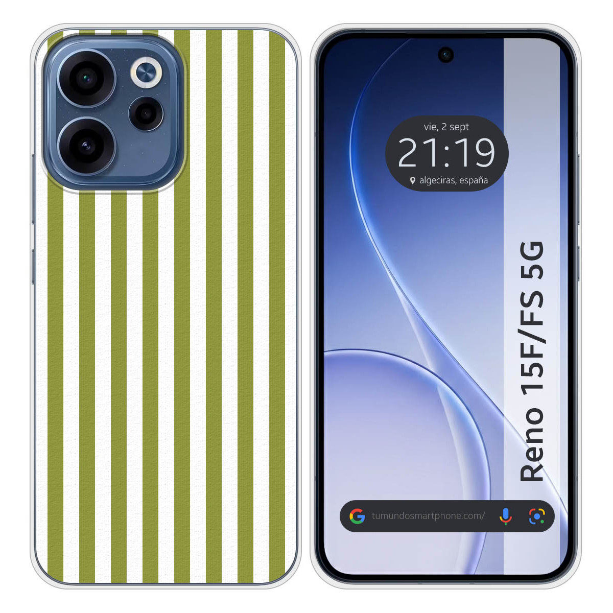 Funda Silicona para Oppo Reno 15 FS / 15FS 5G...