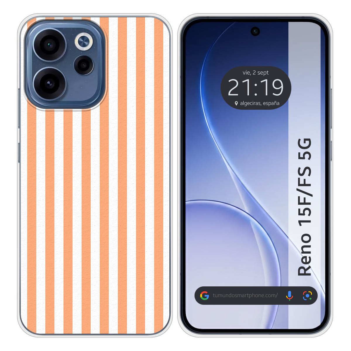 Funda Silicona para Oppo Reno 15 FS / 15FS 5G...