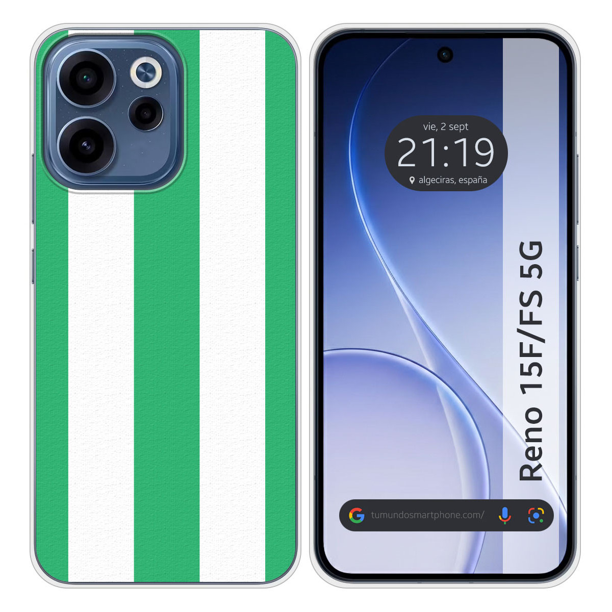 Funda Silicona para Oppo Reno 15 FS / 15FS 5G...