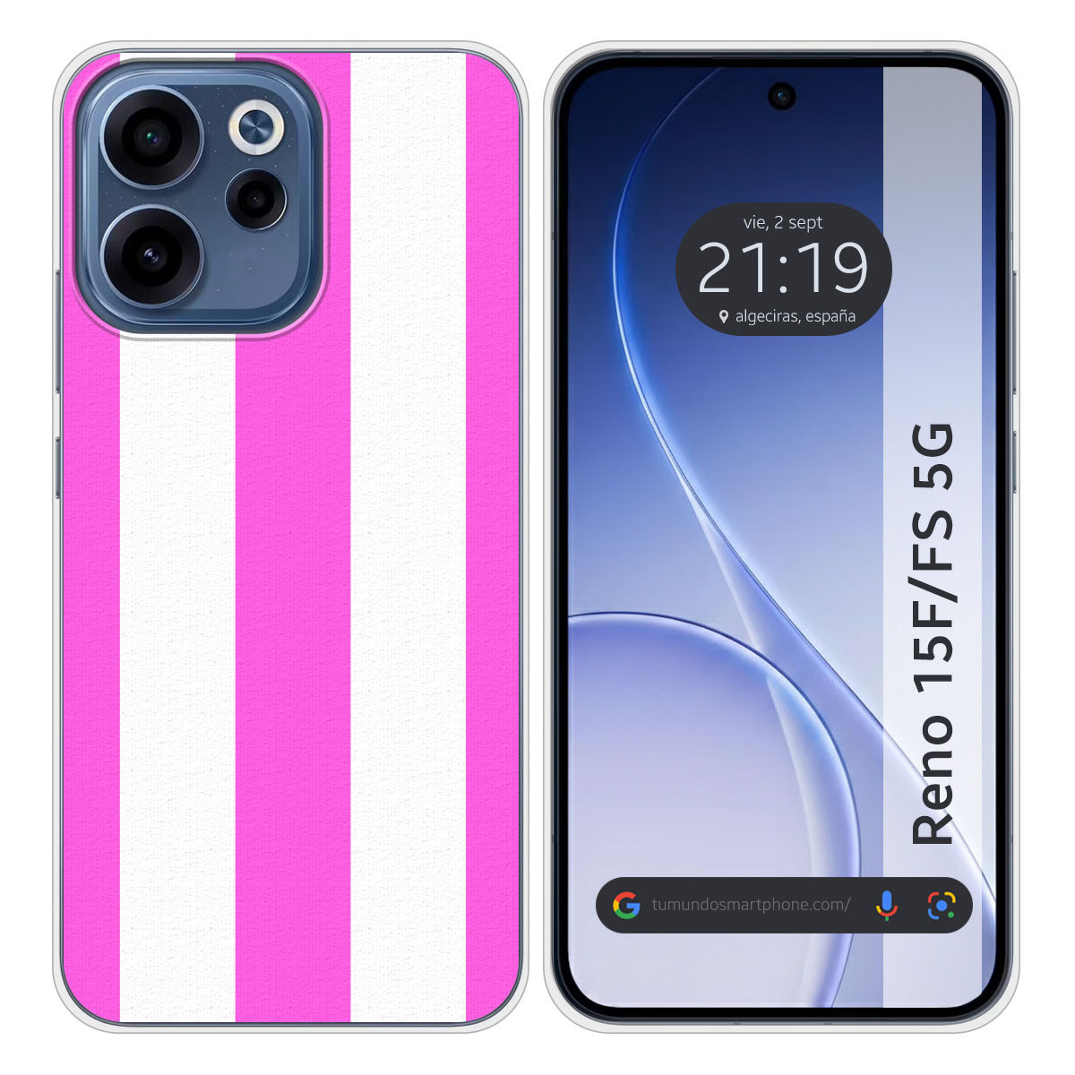 Funda Silicona para Oppo Reno 15 FS / 15FS 5G...