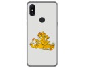 Funda Gel Tpu para Xiaomi Mi Mix 3 diseño Leones Dibujos