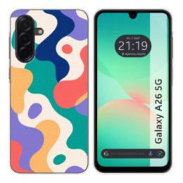 Funda Silicona para Samsung Galaxy A26 5G diseño Splash...