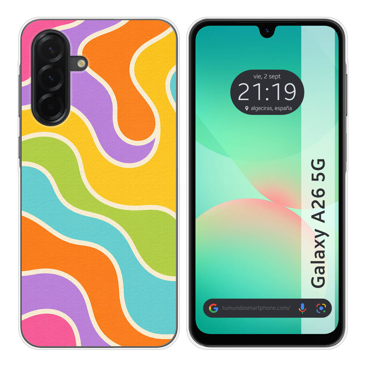 Funda Silicona para Samsung Galaxy A26 5G...