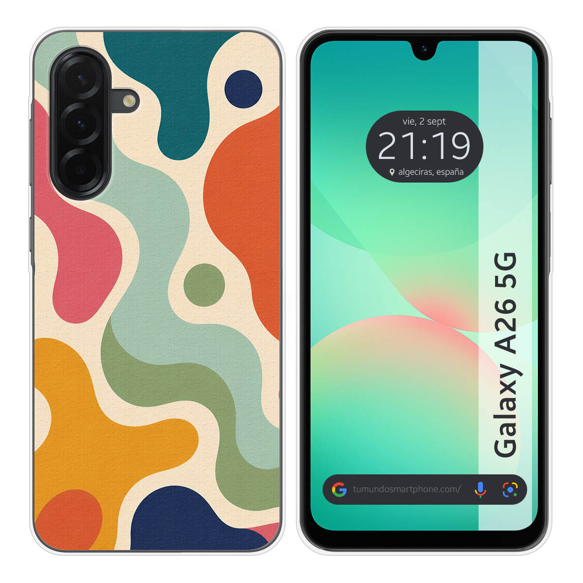Funda Silicona para Samsung Galaxy A26 5G...