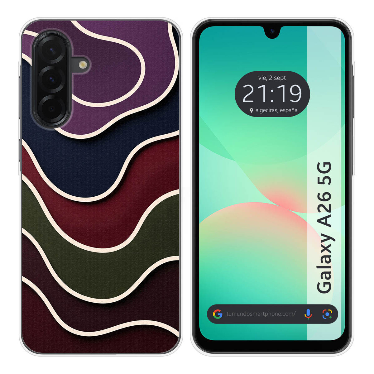 Funda Silicona para Samsung Galaxy A26 5G...
