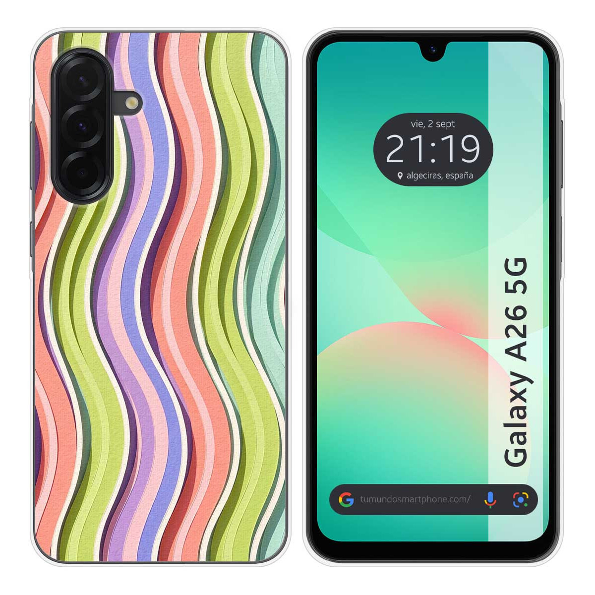Funda Silicona para Samsung Galaxy A26 5G...