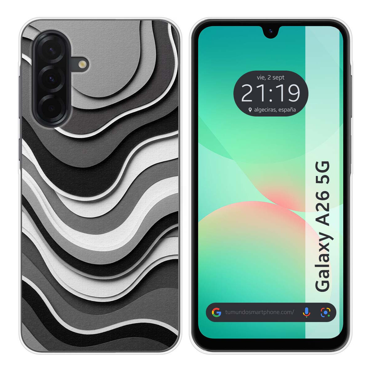 Funda Silicona para Samsung Galaxy A26 5G...