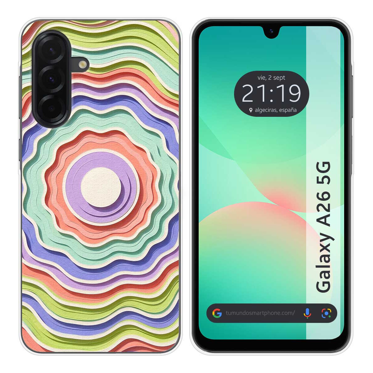 Funda Silicona para Samsung Galaxy A26 5G...