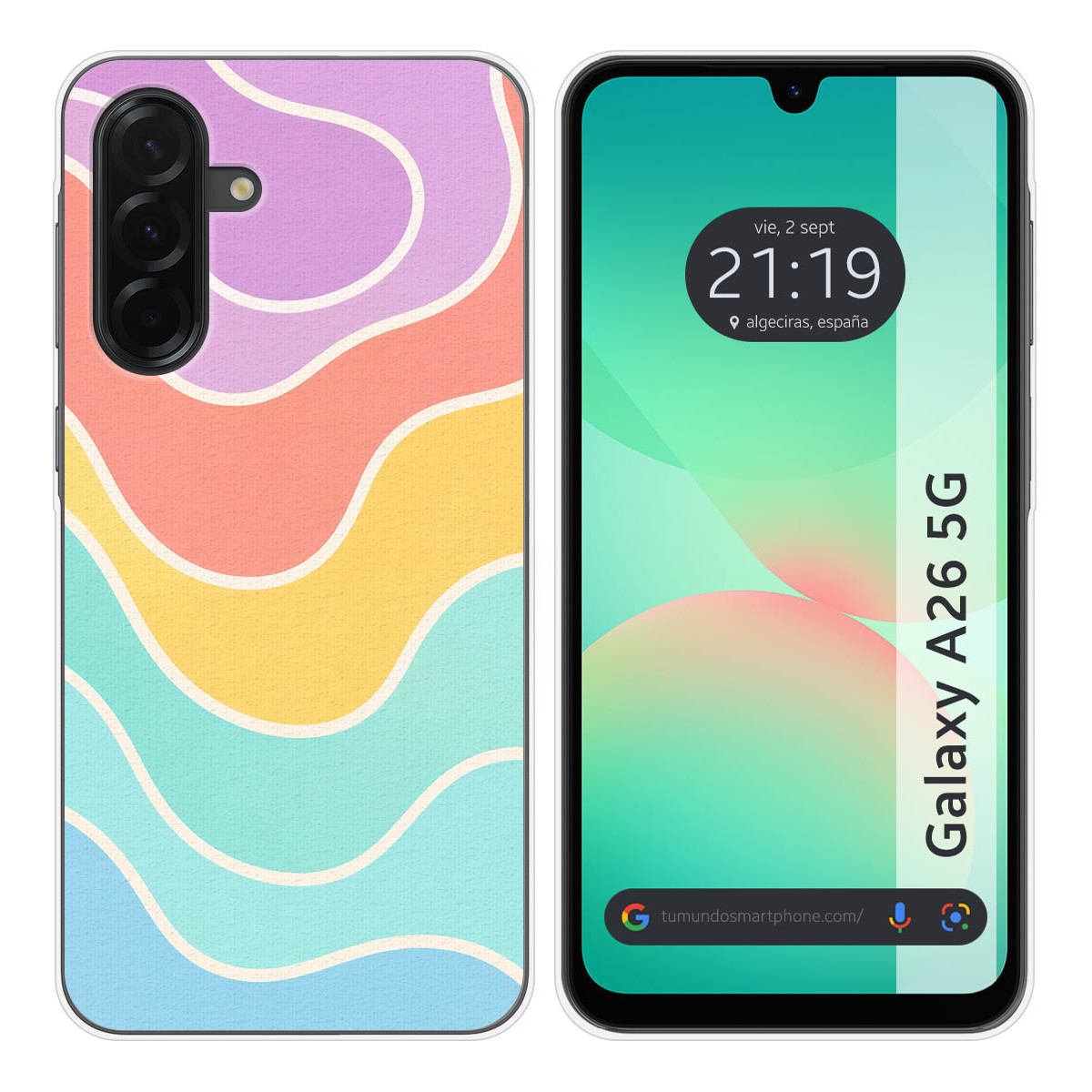 Funda Silicona para Samsung Galaxy A26 5G...