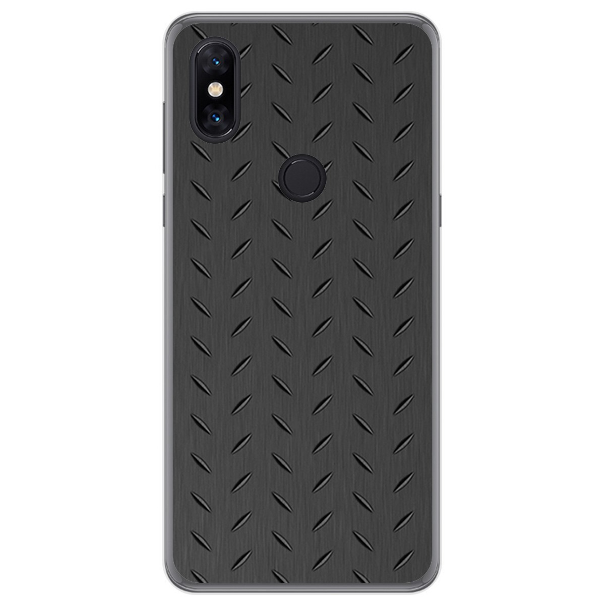 Funda Gel Tpu para Xiaomi Mi Mix 3 diseño Metal Dibujos