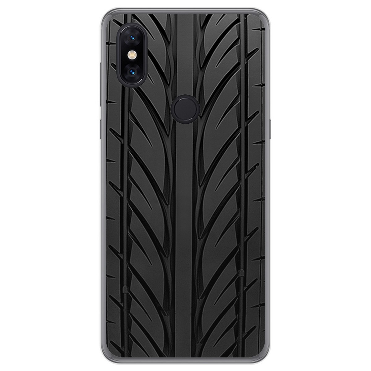Funda Gel Tpu para Xiaomi Mi Mix 3 diseño Neumatico Dibujos