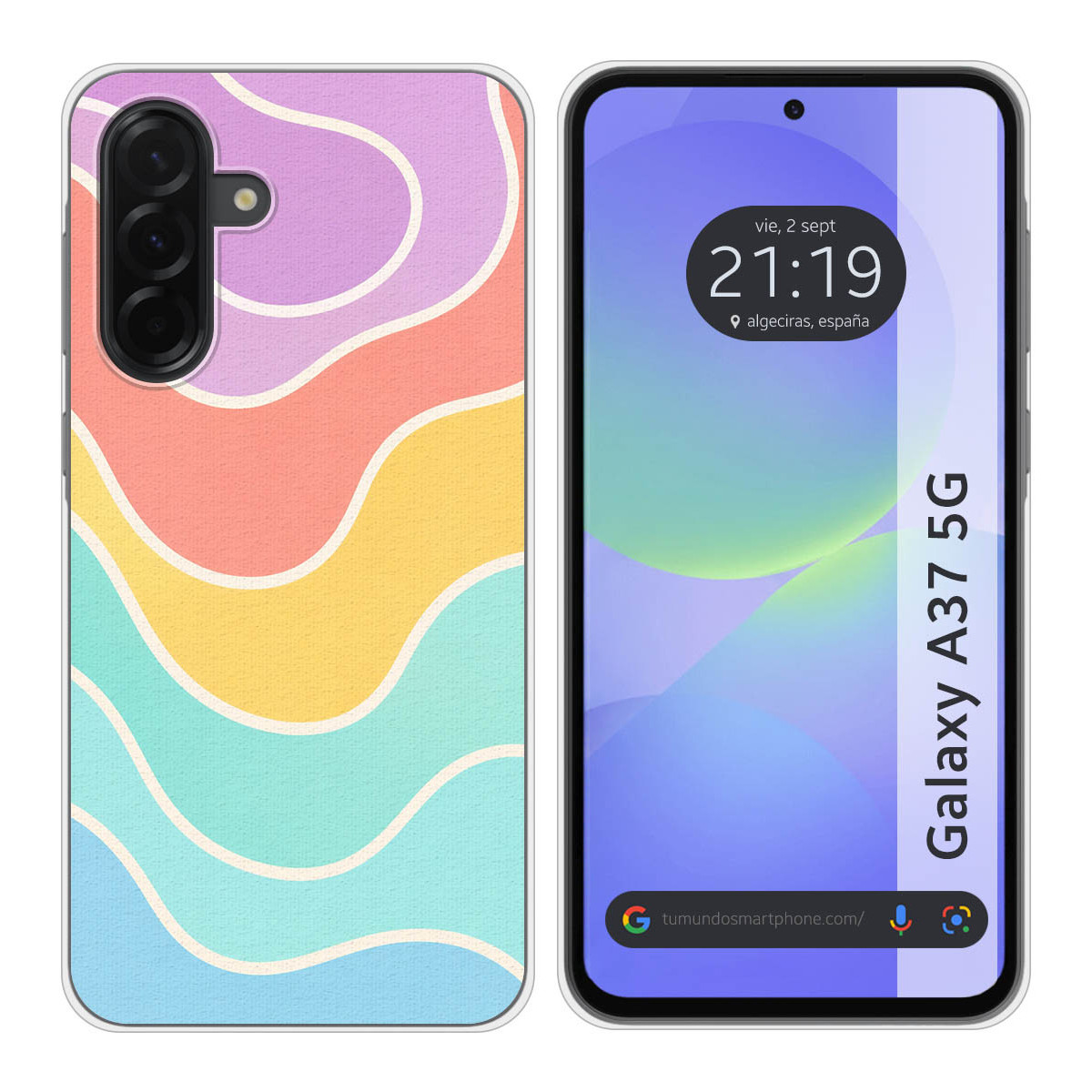 Funda Silicona para Samsung Galaxy A37 5G...