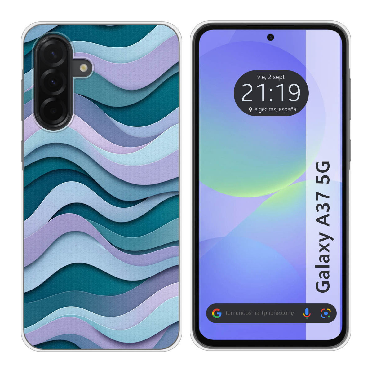 Funda Silicona para Samsung Galaxy A37 5G...
