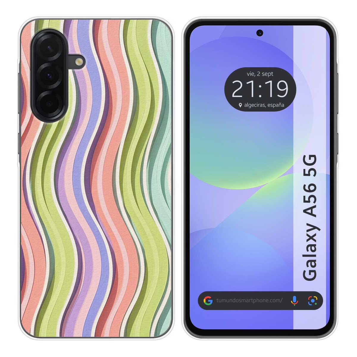 Funda Silicona para Samsung Galaxy A56 5G...
