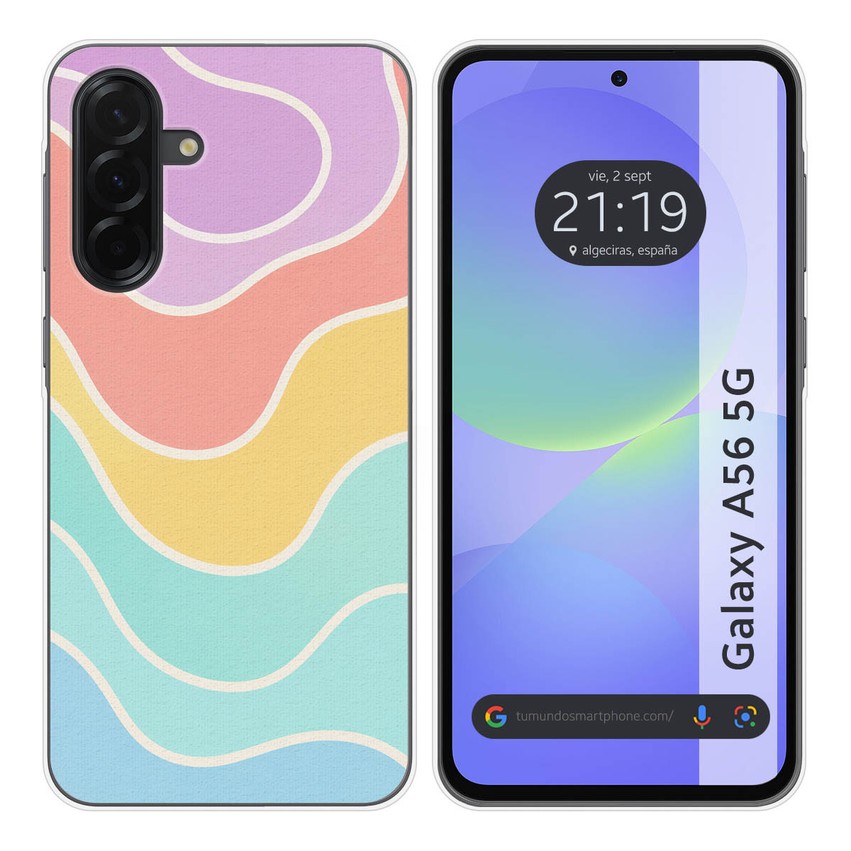 Funda Silicona para Samsung Galaxy A56 5G...