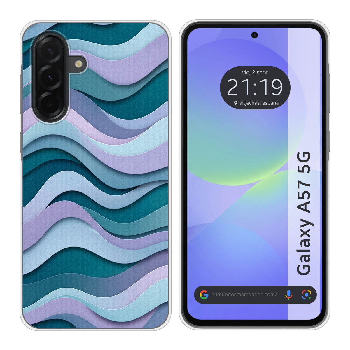 Funda Silicona para Samsung Galaxy A57 5G...