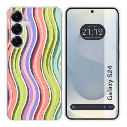 Funda Silicona para Samsung Galaxy S24 5G diseño Splash...