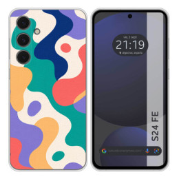 Funda Silicona para Samsung Galaxy S24 FE 5G diseño...