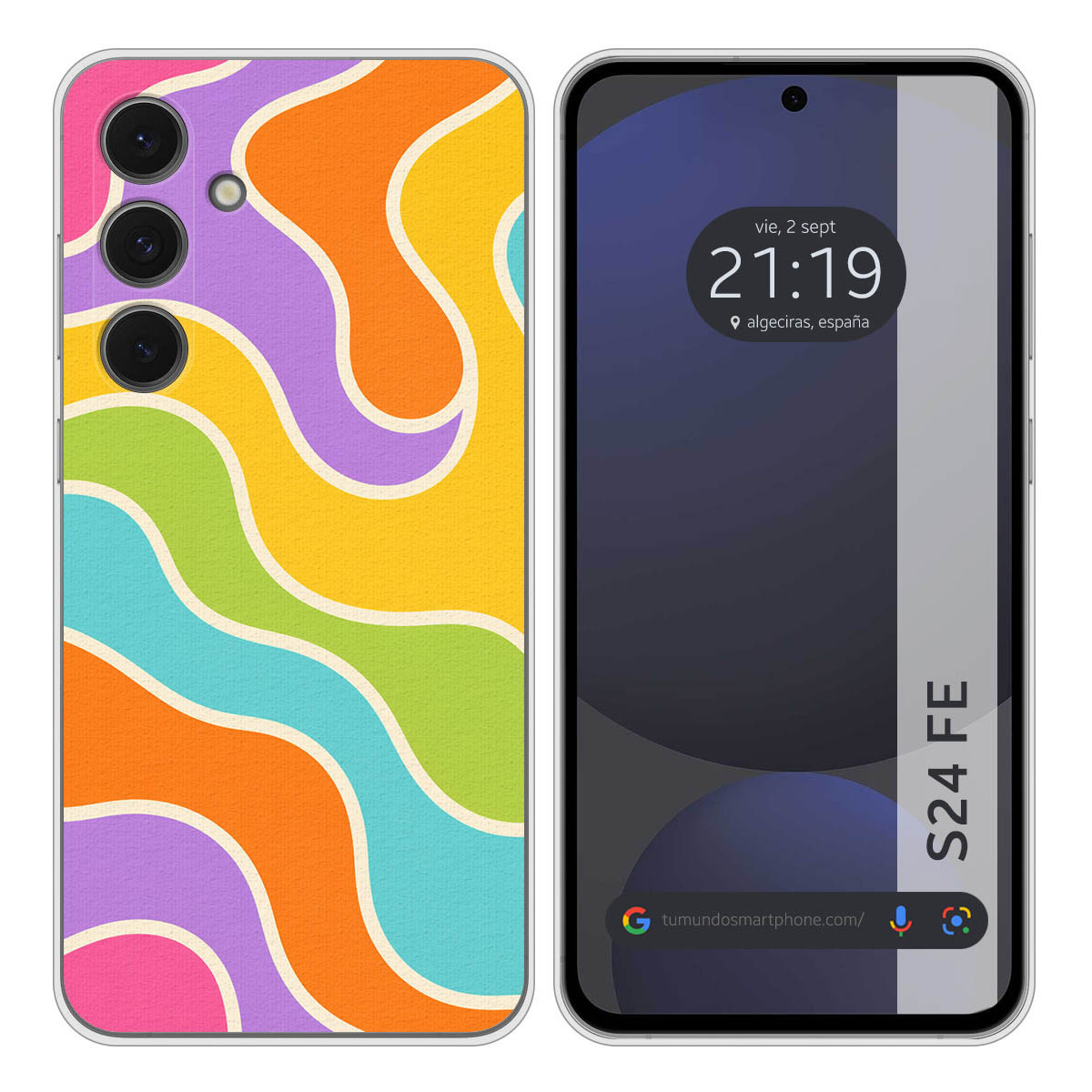 Funda Silicona para Samsung Galaxy S24 FE 5G...