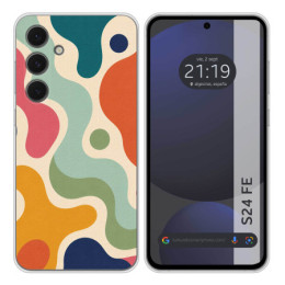 Funda Silicona para Samsung Galaxy S24 FE 5G diseño...