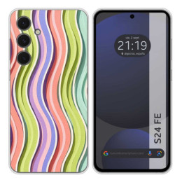 Funda Silicona para Samsung Galaxy S24 FE 5G diseño...