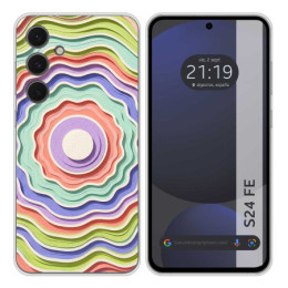 Funda Silicona para Samsung Galaxy S24 FE 5G diseño...