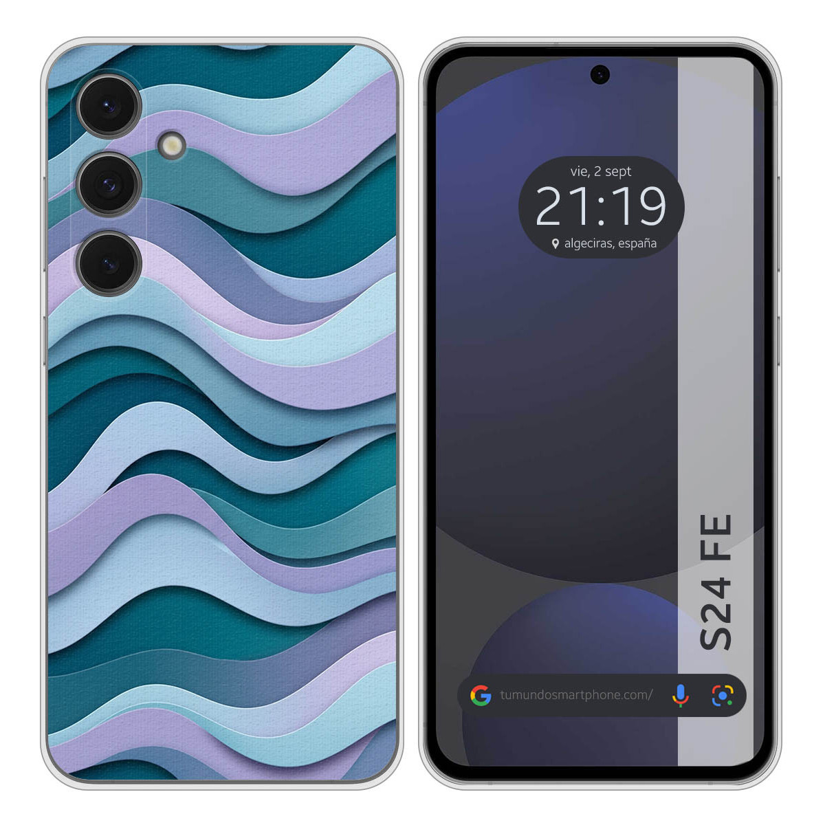 Funda Silicona para Samsung Galaxy S24 FE 5G...