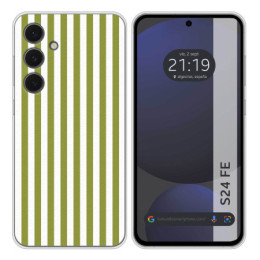 Funda Silicona para Samsung Galaxy S24 FE 5G diseño Lines...