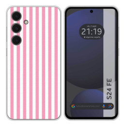Funda Silicona para Samsung Galaxy S24 FE 5G diseño Lines...