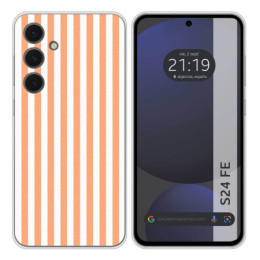 Funda Silicona para Samsung Galaxy S24 FE 5G diseño Lines...