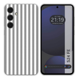 Funda Silicona para Samsung Galaxy S24 FE 5G diseño Lines...