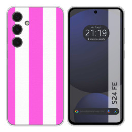 Funda Silicona para Samsung Galaxy S24 FE 5G diseño Lines...